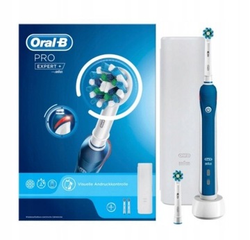Szczoteczka elektryczna Oral-B Pro Expert Plus 2x KOŃCÓWKA