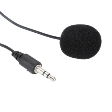 Микрофон с зажимом для комплекта громкой связи NCS, мини-джек 3,5 мм, черный