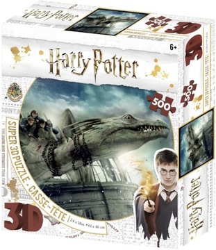 HARRY POTTER Puzzle 3D soczewkowe RUCHOMY OBRAZEK