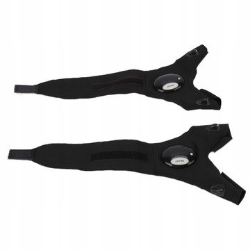 Перчатки со светодиодным фонариком, гибкая ткань, большие