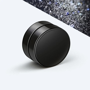 1/6 пары магнитных сережек из нержавеющей стали для женщин и мужчин