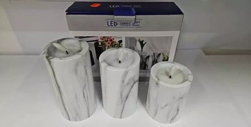 ŚWIECE ELEKTRONICZNE LED CANDLE LIGHT/PUDEŁKO