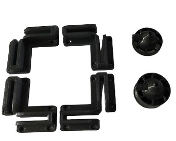 Sculpfun S9 blokady nóżek i nakładki do nadmuchu
