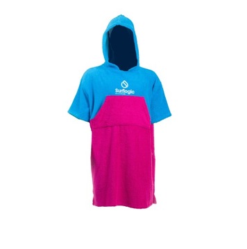 Poncho Junior Surf Logic Pink prezent dla dziecka
