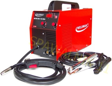 Migomat inwertor + spawarka Weldman Micro MIG 190