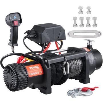 VEVOR Wyciągarka Wciągarka Elektryczna 12V 4536kg