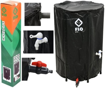 БАК ДЛЯ ДОЖДЕВОЙ ВОДЫ 250 Л ПВХ 89702 СКЛАДНОЙ