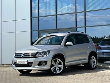 Volkswagen Tiguan I SUV Facelifting 2.0 TDI CR DPF BlueMotion 177KM 2013 Volkswagen Tiguan 4x4! Łopatki Panorama Xenon Hak