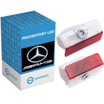 MERCEDES A W168 W169 AMG PROJEKTOR LED LOGO DRZWI