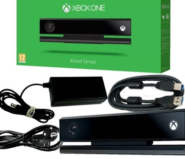 SENSOR KINECT XBOX ONE 2.0 S PC X S + WBUDOWANY ADAPTER ORYGINALNE PUDEŁKO