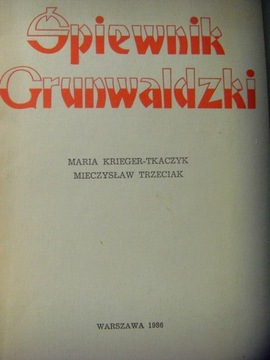 Śpiewnik grunwaldzki M.Krieger-Tkaczyk
