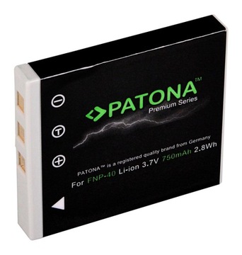 Akumulator Patona PREMIUM NP-40 do FUJI FINEPIX