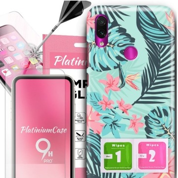 ETUI+9H do XIAOMI REDMI NOTE 7 Tropic Exotic Wzory