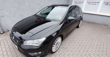 Seat Leon III ST 2.0 TDI CR 184KM 2016 Seat Leon Seat Leon 2.0 TDI FR Black SampS 2.0 Diesel 184KM, zdjęcie 9
