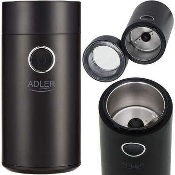ЭЛЕКТРИЧЕСКАЯ КОФЕМОЛКА ТРАВЫ СПЕЦИИ ADLER СТИЛЬНАЯ СОВРЕМЕННАЯ