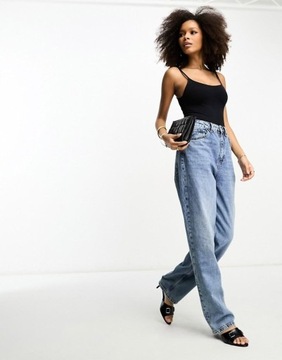 Приталенные BODY THINGS Asos Design NG7 wzq BLACK с бретелями M