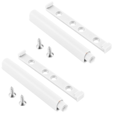 2x ODBOJNIK DO DRZWI AMORTYZATOR PUSH TO OPEN GUMA BIAŁY