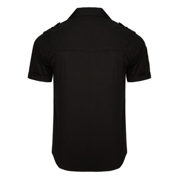 Tričko s krátkym rukávom BRANDIT Luis Vintageshirt black 4XL