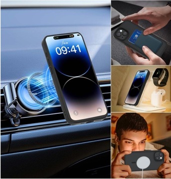 ЧЕХОЛ ДЛЯ IPHONE 13 / 14 CASE MAGNETIC MATTE для цветов MAGSAFE HOUSING