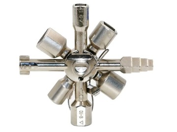 УНИВЕРСАЛЬНЫЙ КЛЮЧ ДЛЯ ЭЛЕКТРИЧЕСКИХ ШКАФОВ РАСПРЕДЕЛИТЕЛЬНЫХ КОРОБОК 10в1