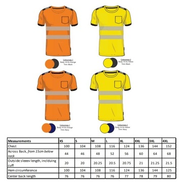ПРЕДУПРЕЖДАЮЩАЯ ФУТБОЛКА PW3 PORTWEST T181 HI-VIS M