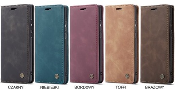 Кожаный чехол с магнитом с магнитом для Samsung A70 Black