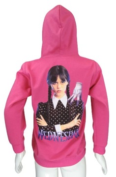 bluza WEDNESDAY kangur bawełna kaptur A75 roz. 134