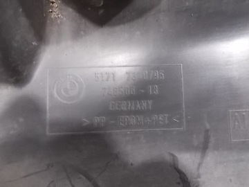 BMW 5 G30 G31 17- PODBĚH LEVÉ PŘEDNÍ ZADNÍ ORIG.