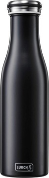 BUTELKA TERMICZNA 0,5l Lurch IZOLOWANA czarny mat