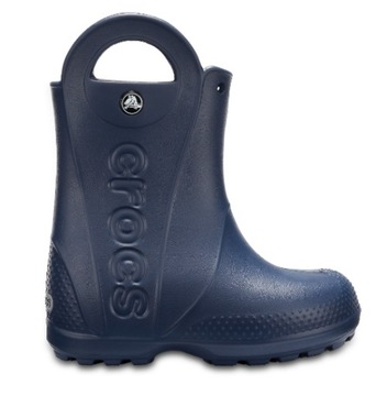 CROCS KALOSZE DZIECIĘCE GRANATOWE LOGO 25/26 ŻHC