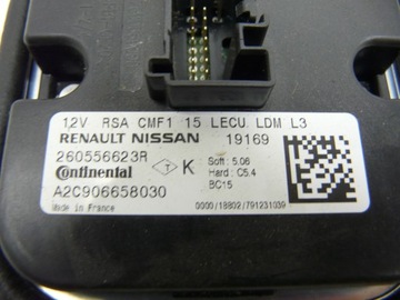MODUL SVĚTLA MĚNIČ LED RENAULT 260556623R
