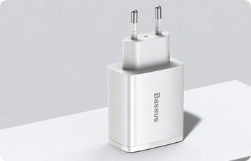 БЫСТРОЕ ЗАРЯДНОЕ УСТРОЙСТВО BASEUS ДЛЯ ТЕЛЕФОНА ИСТОЧНИК ПИТАНИЯ USB USB-C TYPE-C 30 Вт PD QC 3.0