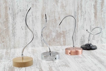 30cm Elastyczna rurka M10x1 peszel do kinkietu Giętka rurka do lampy loft