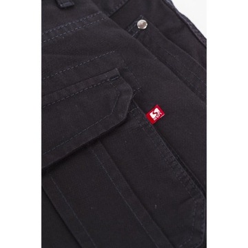 Мужские брюки-карго Stanley, черные, талия 90 - L32
