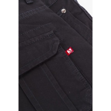 Мужские брюки-карго Stanley, черные, талия 90 - L32