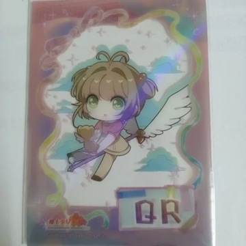 Kolekcja kartka z Anime Captor KINOMOTO SAKURA LI SYAORAN DAIDOUJI