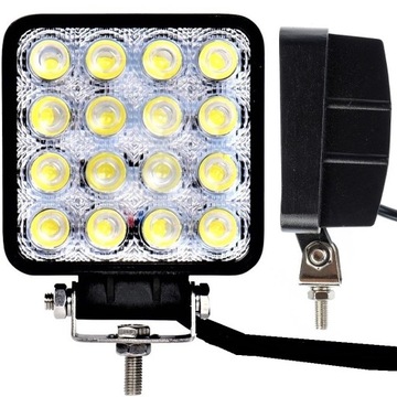Lampa Robocza Halogen LED 48W 16 Diody 24V DAF MAN