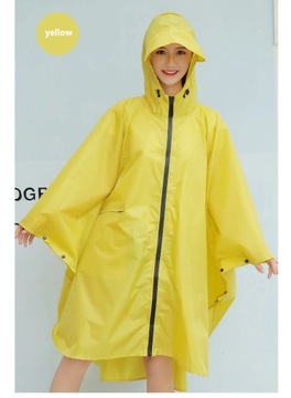 Мода Aldult легкий полиэстер водонепроницаемый длинный плащ женский дождь