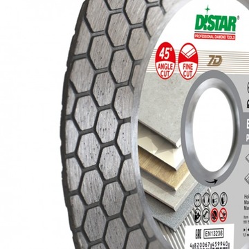 Tarcza diamentowa Distar 115 do cięcia pod kątem