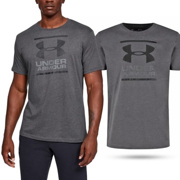 KOSZULKA MĘSKA UNDER ARMOUR T-SHIRT SZYBKOSCHNĄCA BAWEŁNA SPORTOWA 1326849