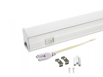 ŚWIETLÓWKA LAMPA LED LINIOWA T5 90CM NEUTRALNA ON/OFF z włącznikiem NATYNKO