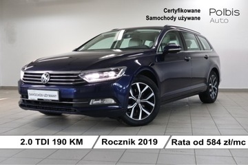 Volkswagen Passat B8 Variant 2.0 TDI BlueMotion SCR 150KM 2019 Volkswagen Passat Variant 2.0 TDI 190KM 2019r.