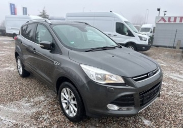 Ford Kuga II SUV 1.5 EcoBoost 150KM 2016 Ford Kuga Niemcy Grzane Fotele,Hak,Grzane Fotele 1.5 Benzyna 150KM