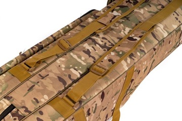 Жесткая и прочная сумка для удочки 100 см, 3 отделения.