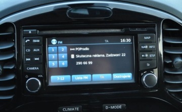 Nissan Juke I SUV 1.6i 117KM 2014 Nissan Juke 1.6 Benzyna Kamera Nawigacja 1.6 Benzyna 117KM, zdjęcie 25