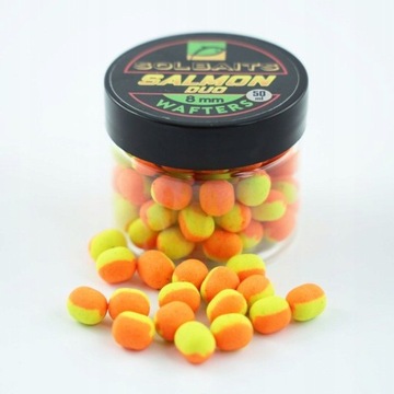 SOLBAITS WAFTERS 8ММ ЛОСОСЕВЫЙ ДУО ОРАНЖЕВЫЙ/ЖЕЛТЫЙ