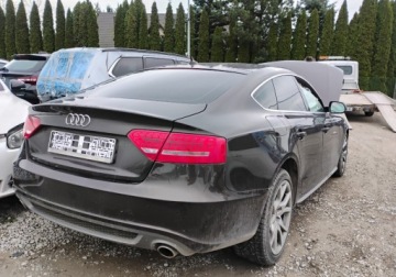 Audi A5 8T Coupe 3.0 TDI 240KM 2011 Audi A5 Sportback 2011r, 3.0 DIESEL 4x4. Uszkodzony lewy przod. Jezdzi., zdjęcie 2