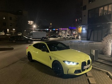 BMW Seria 4 G22-23-26 M4 Coupe 3.0 M4 Competition 510KM 2021 Cesja leasingu – BMW M4 Competition 2021/Salon PL/Pierwszy właściciel, zdjęcie 4