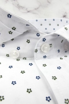 Мужская элегантная деловая рубашка к костюму C571