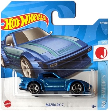 HOT WHEELS MAZDA RX-7 HW J-IMPORTS 1/10 1:64 NOWY !!!